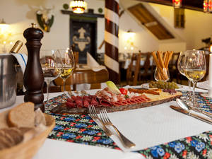 Walliser Platte im Restaurant Walliserhof