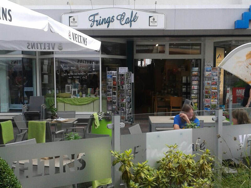 Café Frings in der Mescheder Fußgängerzone
